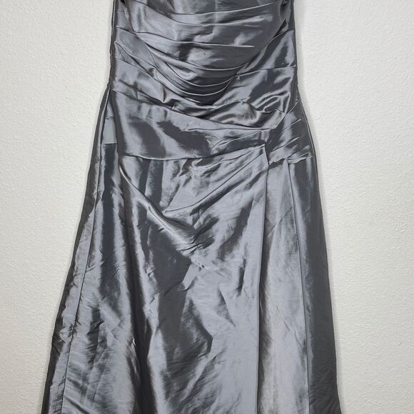 B2 Strapless Formal Dress Gray - Picture 7 of 10